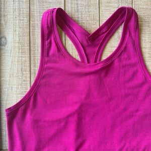 Athleta Fuchsia Racerback Workout Tank